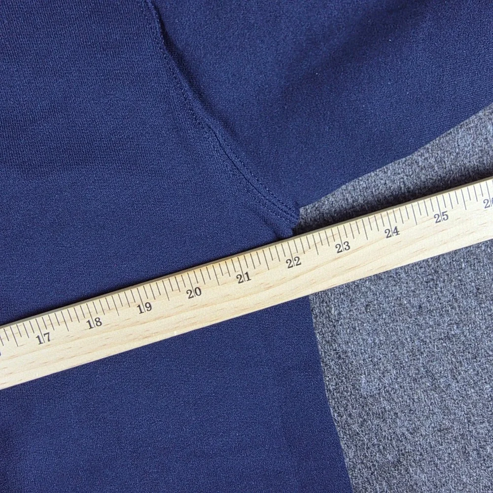 Vintage‎ 90s Champion Sweatshirt Mens Medium Navy Blue Embroidered Logo Crewneck